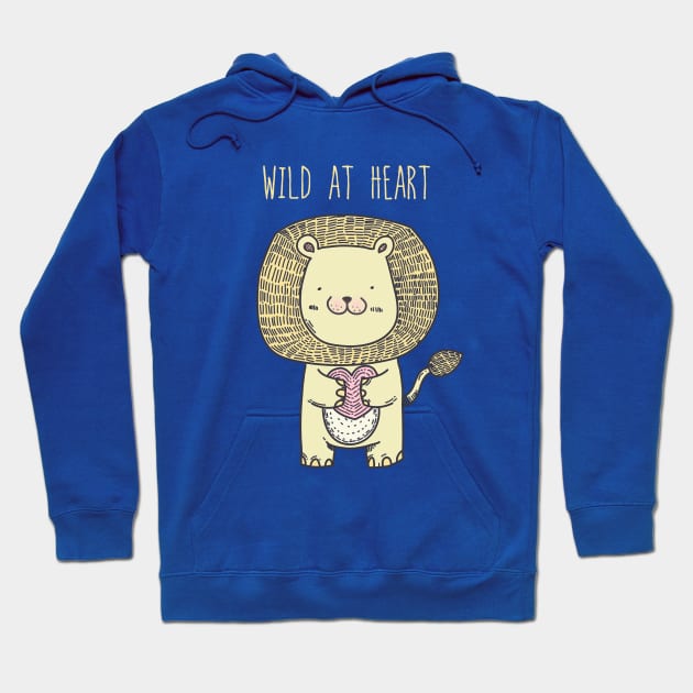 Wild at Heart Hoodie by LittleBunnySunshine